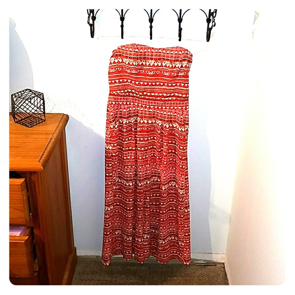 Gianni Bini Crop Jumpsuit Aztec
